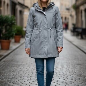 Time and Tru Women's Light Blue Utility Jacket